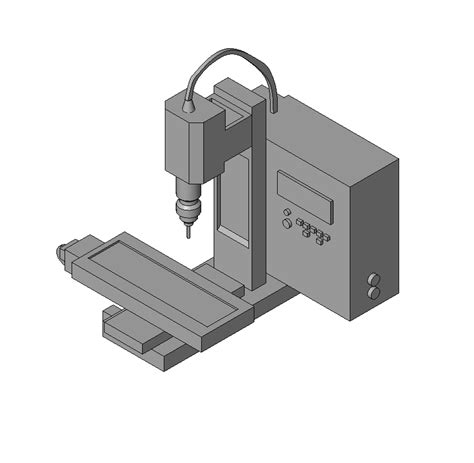 cnc machine revit family|family Revit download.